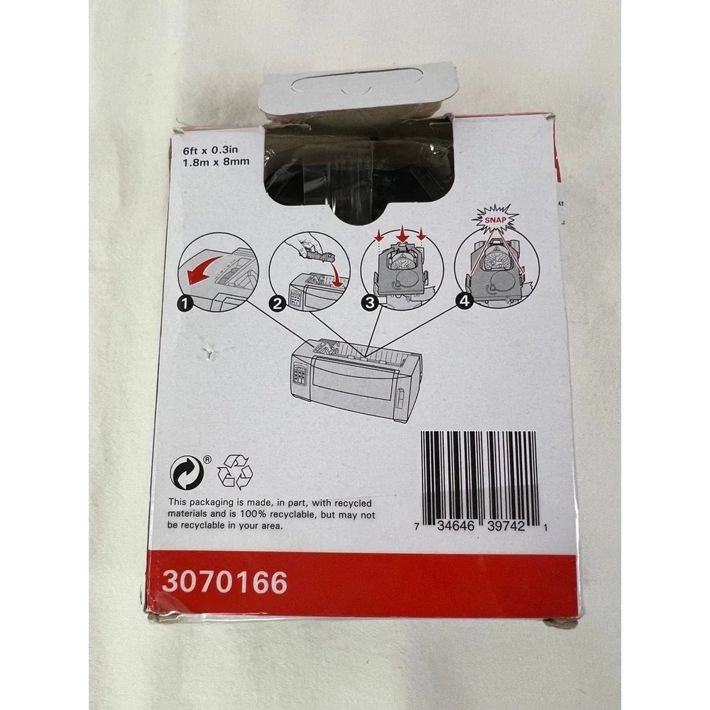 Lexmark 3070166 Standard Yield Re-Inking Ribbon - Picture 3 of 7